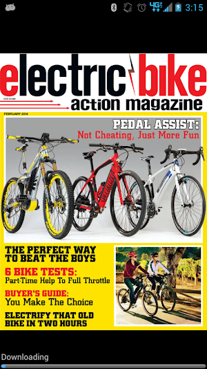 Electric Bike Action Magazine Screenshot 0