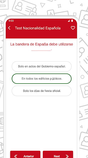 Test Nacionalidad Española Screenshot 3