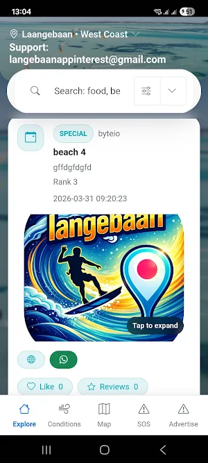LangebaanApp Screenshot 0