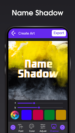 Smoke Effect Name Art Maker Screenshot 3