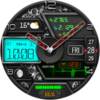 Hybrid TRUX URX21 Watch face
