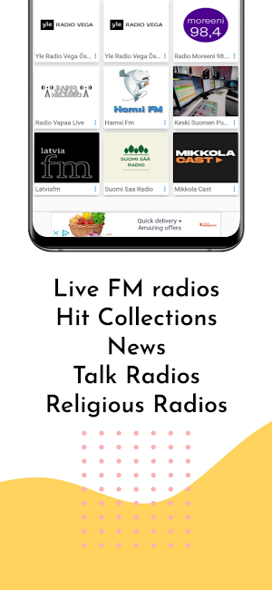 Finnish FM Radios HD Screenshot 3