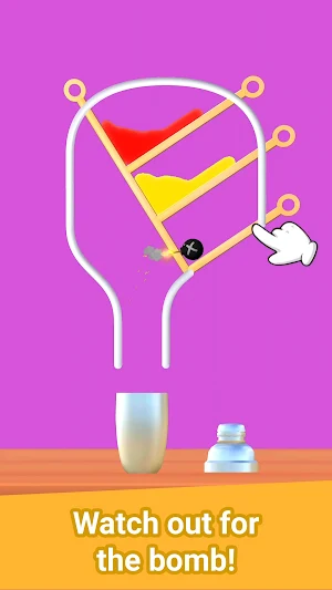 Juice Maker: Pull The Pin Game Screenshot 2