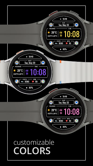 DADAM106 Weather Digital Watch Screenshot 2