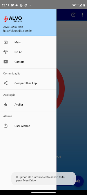 Alvo Rádio Web Screenshot 0