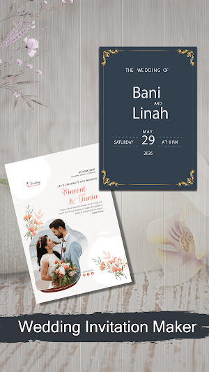 Invitation Card Maker: Design Screenshot 1