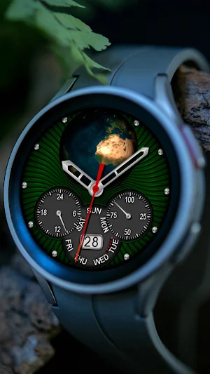 Analog Planet URX01 Watch face Screenshot 3