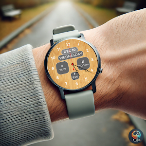 Wood Grain - watch face Screenshot 3