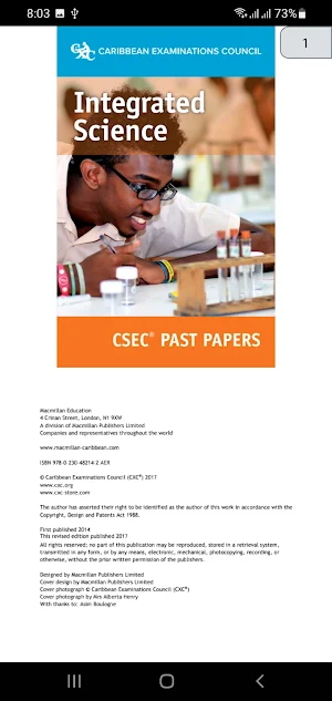 CXC Past Papers (Main) Screenshot 2
