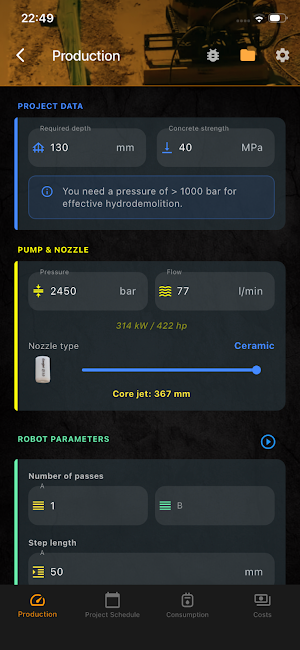 Conjet HYDRO Companion Screenshot 0