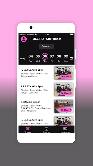P.R.E.T.T.Y. Girl Fitness, LLC Screenshot 1