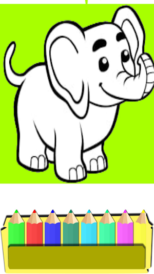 Easy colouring pages for kids Screenshot 0