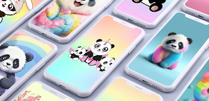 Cute Panda Wallpaper Screenshot 0