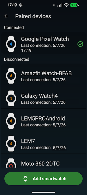 SmartWatch Notifications Screenshot 3
