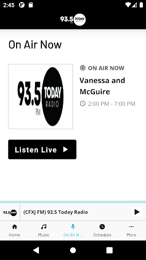 93.5 Today Radio Screenshot 2