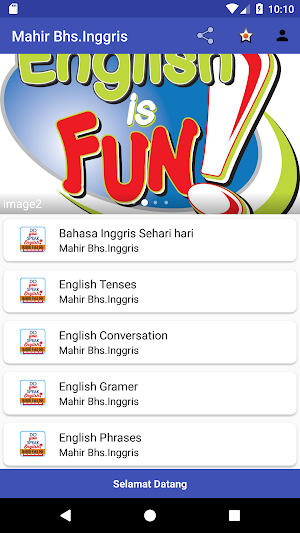 Belajar Bahasa Inggris Pemula Screenshot 1