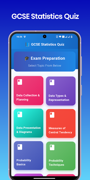 GCSE Statistics Quiz Screenshot 0