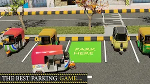 City Rickshaw: tuk tuk Parking Screenshot 2