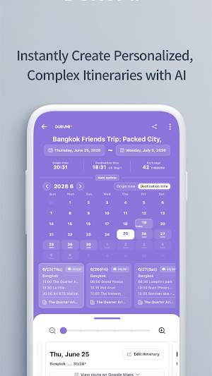 Durumi: AI Trip Planner Screenshot 1