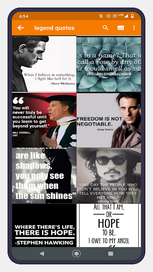 Quotes by Great Legends Screenshot 0