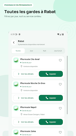Pharmacie en Permanence Screenshot 2
