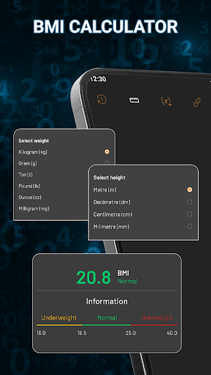 Calculator and Unit Converter Screenshot 3