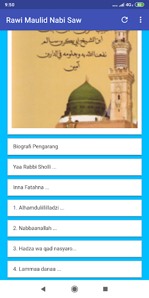 Kitab Rawi Maulid Nabi Saw Screenshot 3