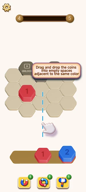 Coin Sort Screenshot 1