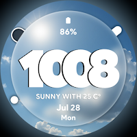 Glass Weather - Watch face