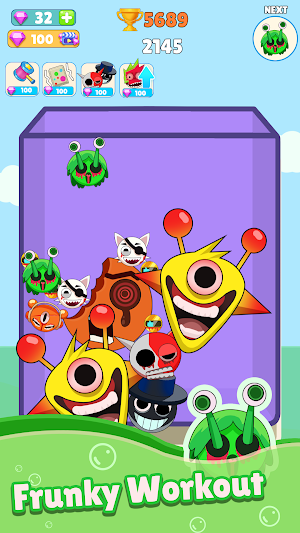 Frunky Merge: Drop Game Screenshot 1