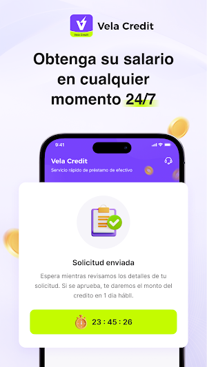 Vela Credit - Tu Crédito Fácil Screenshot 3