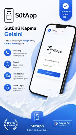 Süt App Screenshot 1