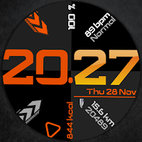Digital Watch Face CRC057