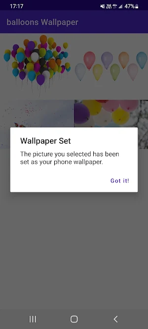 Balloons Wallpaper Screenshot 1