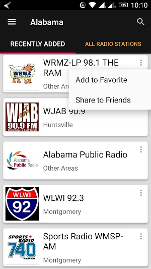 Alabama Radio Stations - USA Screenshot 0