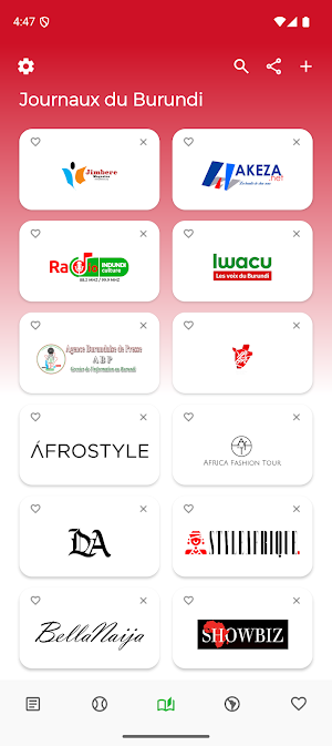 Journaux du Burundi Screenshot 2