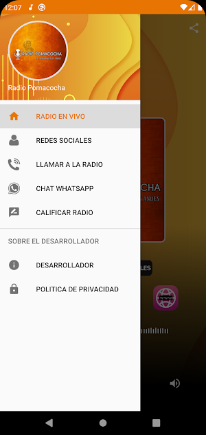 Radio Pomacocha Screenshot 2