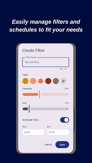Darkly: Blue Light Filter Screenshot 1