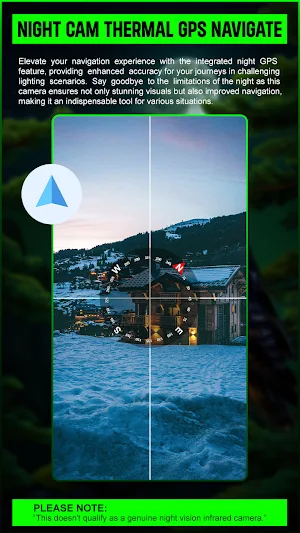 Night Cam Thermal GPS Navigate Screenshot 2