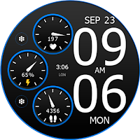Key WF45 Digital Watch Face