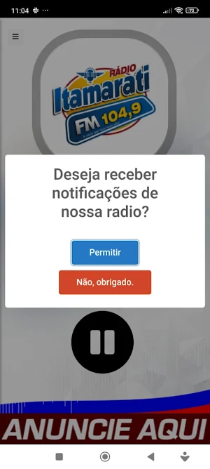 Rádio Itamarati FM Screenshot 2