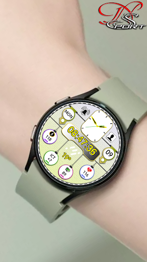 [N-SPORT221]Dual Watch Faces Screenshot 2
