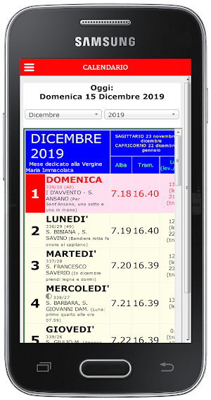 Calendario Religioso 1900-2050 Screenshot 1