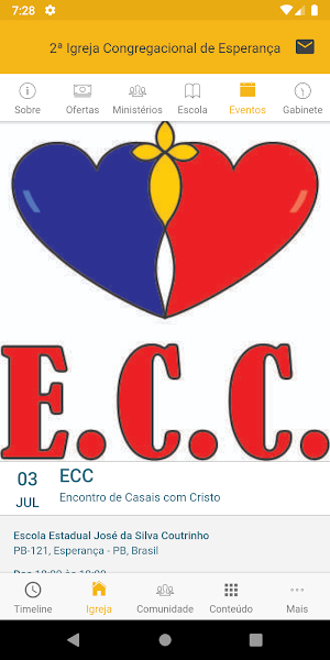 2ª Congregacional de Esperança Screenshot 3