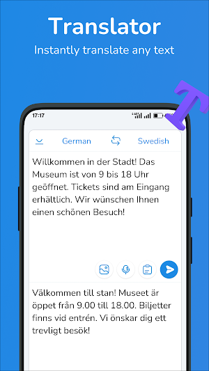 German-Swedish translator Screenshot 0
