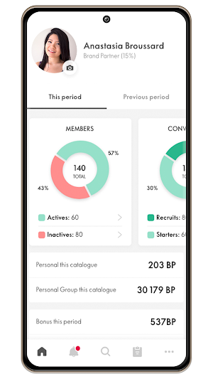 Oriflame Business App Screenshot 1