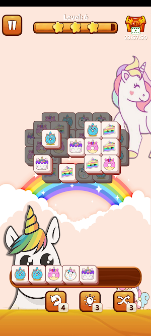 Unicorn Kawaii Tile Match Screenshot 1