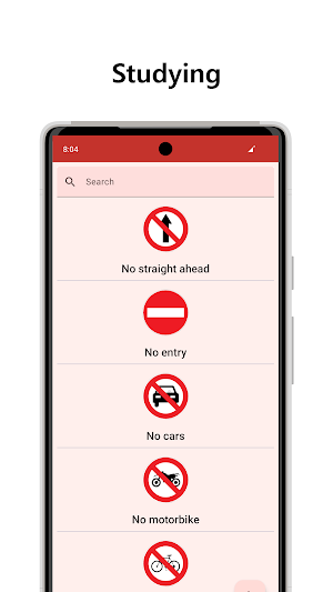 Argentina Road Signs. Test Screenshot 0