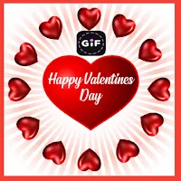 happy valentine day GIF2024