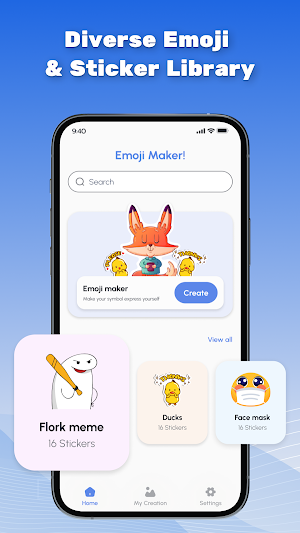 Emoji Creator: DIY Emoji Maker Screenshot 1